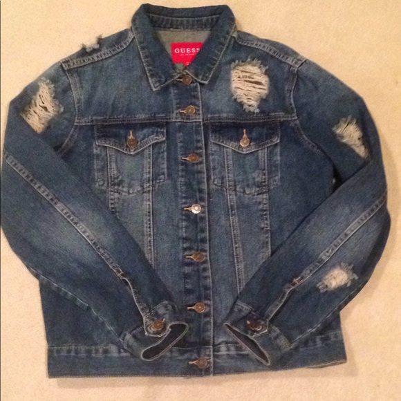 New Guess Denim Jacket - Picture 5 of 5